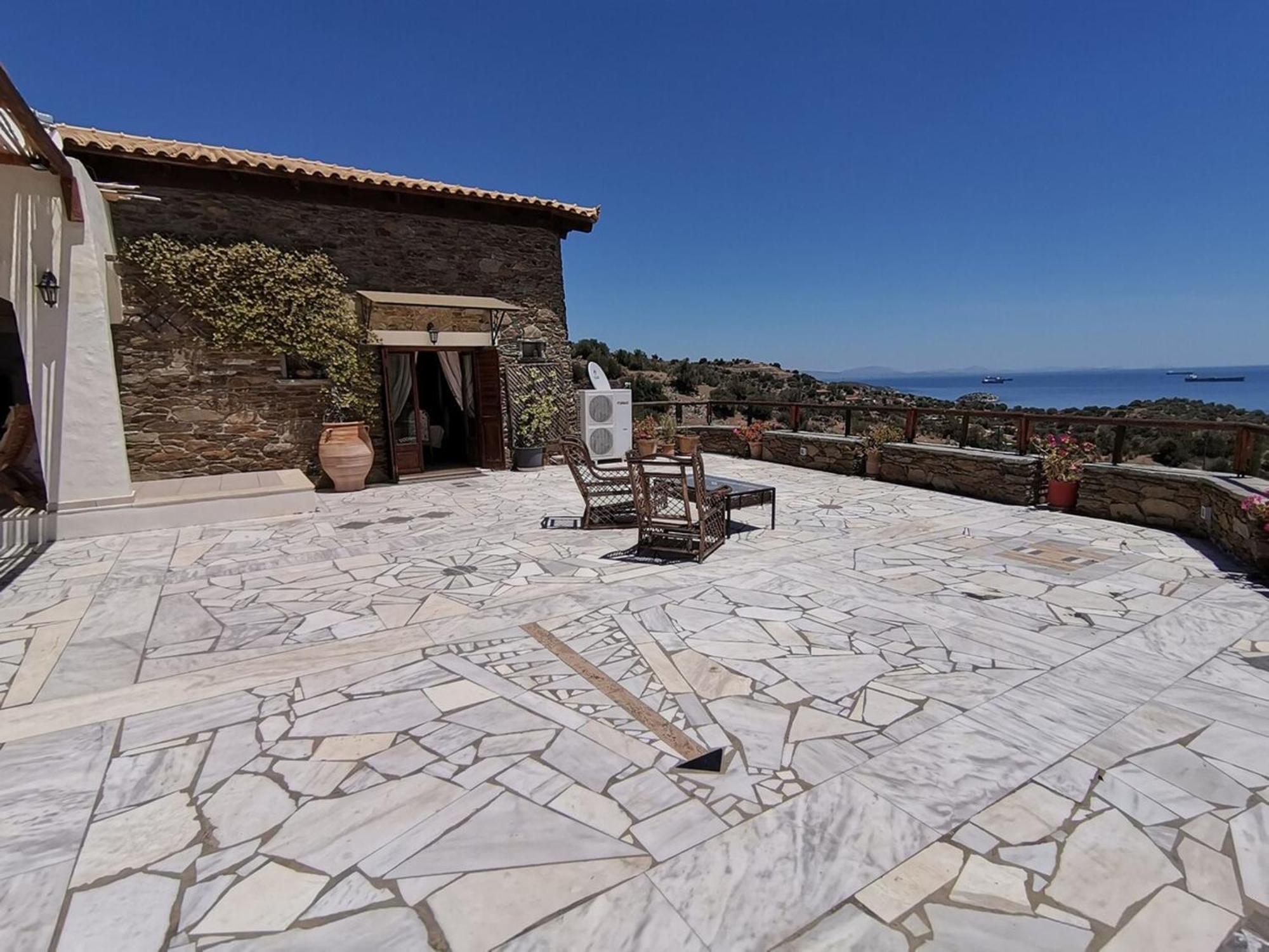 Saronic Citadel Seaside Villa Salamís Eksteriør bilde