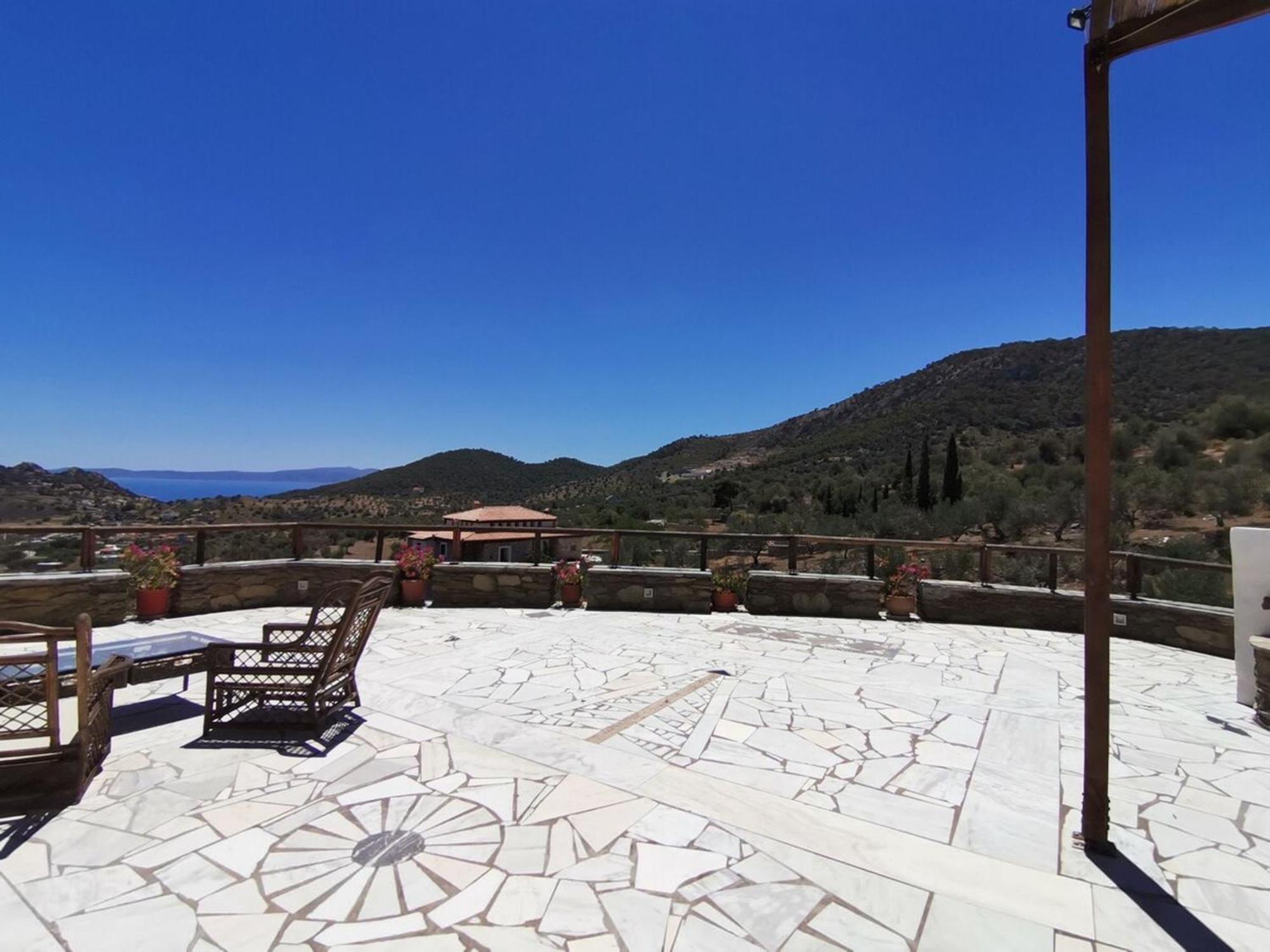 Saronic Citadel Seaside Villa Salamís Eksteriør bilde