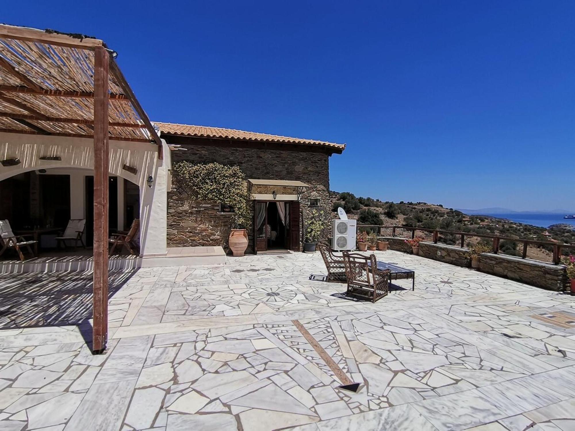Saronic Citadel Seaside Villa Salamís Eksteriør bilde