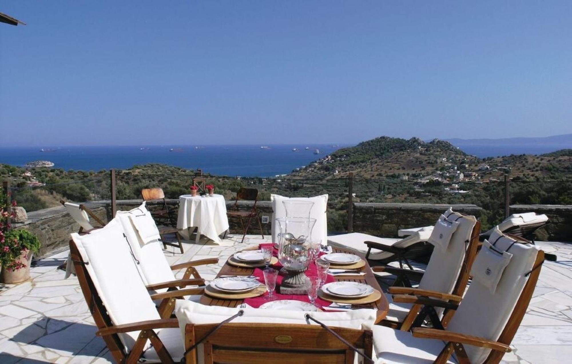 Saronic Citadel Seaside Villa Salamís Eksteriør bilde